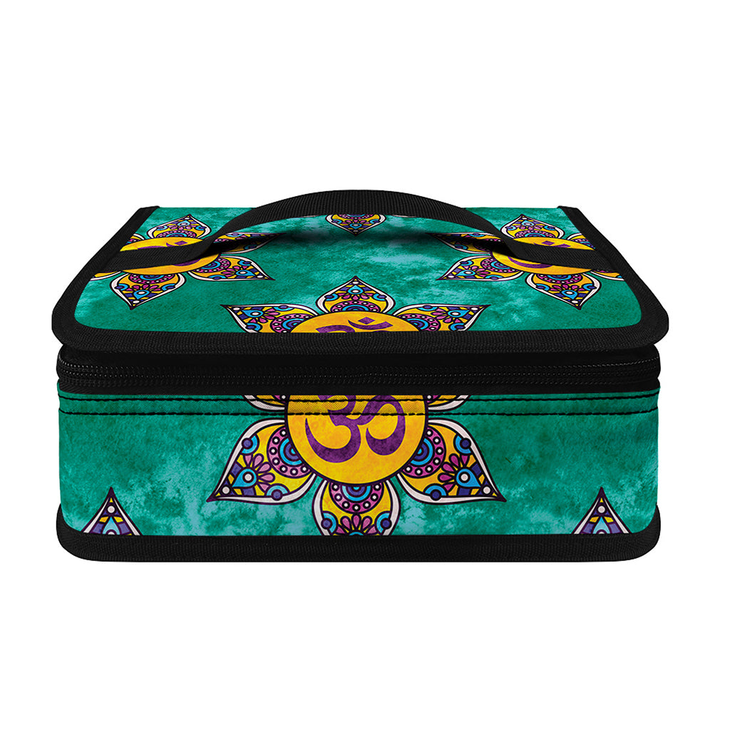Boho Om Sign Pattern Print Small Lunch Bag
