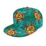 Boho Om Sign Pattern Print Snapback Cap