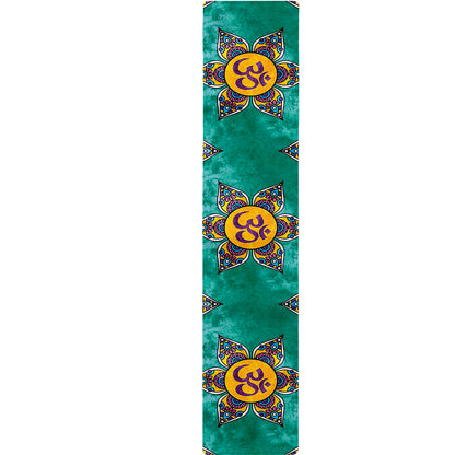 Boho Om Sign Pattern Print Table Runner