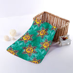 Boho Om Sign Pattern Print Towel