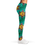 Boho Om Sign Pattern Print Women's Leggings