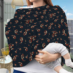 Boho Paisley Flower Pattern Print Baby Seat Cover
