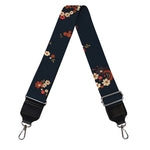 Boho Paisley Flower Pattern Print Bag Strap