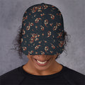 Boho Paisley Flower Pattern Print Baseball Cap