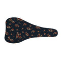 Boho Paisley Flower Pattern Print Bicycle Seat Cover