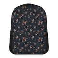 Boho Paisley Flower Pattern Print Casual Backpack