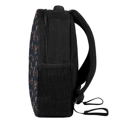Boho Paisley Flower Pattern Print Casual Backpack