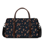Boho Paisley Flower Pattern Print Duffle Bag