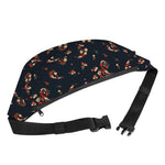 Boho Paisley Flower Pattern Print Fanny Pack