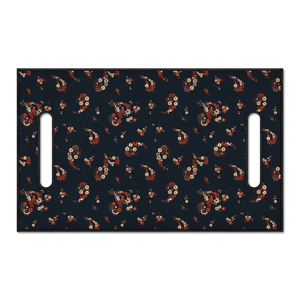 Boho Paisley Flower Pattern Print Golf Cart Seat Cover