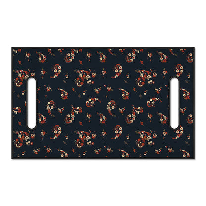 Boho Paisley Flower Pattern Print Golf Cart Seat Cover
