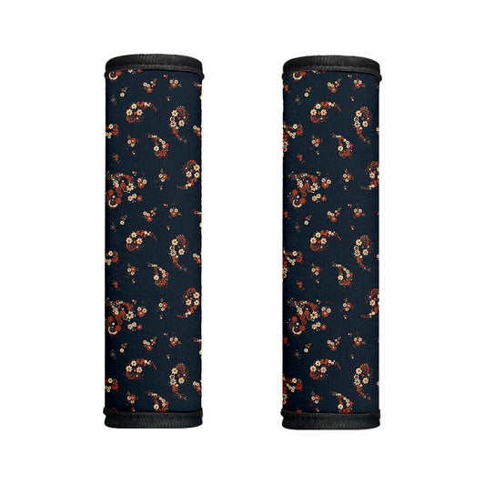 Boho Paisley Flower Pattern Print Handle Covers