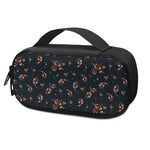 Boho Paisley Flower Pattern Print Insulin Cooler Travel Case