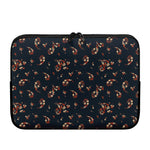 Boho Paisley Flower Pattern Print Laptop Sleeve