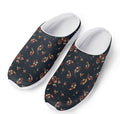 Boho Paisley Flower Pattern Print Mesh Casual Shoes