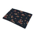 Boho Paisley Flower Pattern Print Pet Cooling Mat Cover