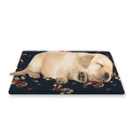 Boho Paisley Flower Pattern Print Pet Cooling Mat Cover
