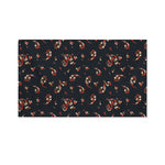 Boho Paisley Flower Pattern Print Polyester Flag