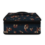 Boho Paisley Flower Pattern Print Small Lunch Bag