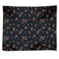 Boho Paisley Flower Pattern Print Tapestry