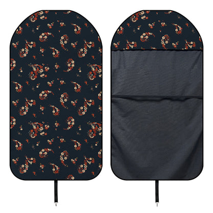 Boho Paisley Flower Pattern Print Waterproof Car Seat Cover