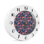 Boho Paisley Pattern Print Alarm Clock