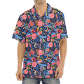 Boho Paisley Pattern Print Aloha Shirt