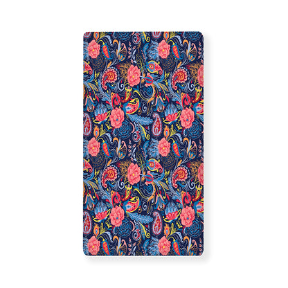 Boho Paisley Pattern Print Baby Crib Sheet