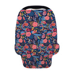 Boho Paisley Pattern Print Baby Seat Cover