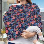 Boho Paisley Pattern Print Baby Seat Cover