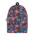 Boho Paisley Pattern Print School Backpack