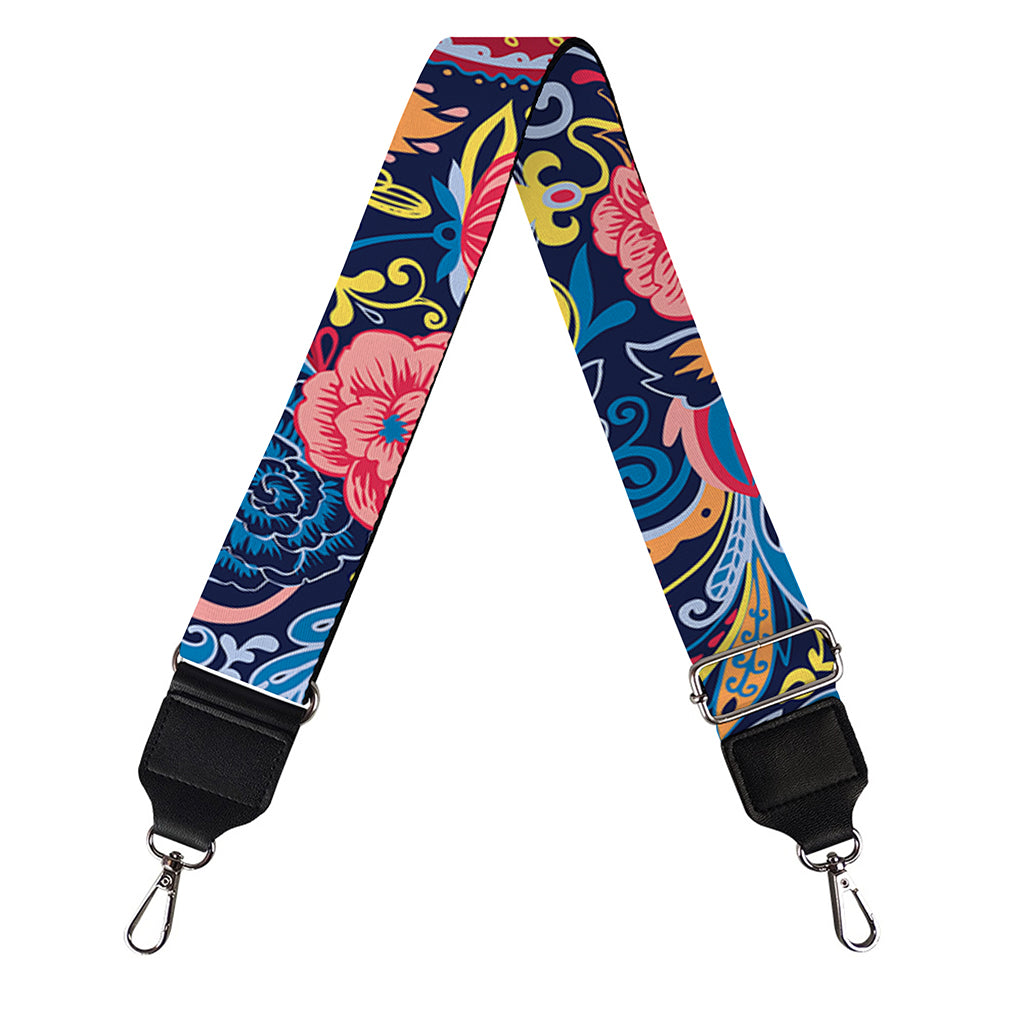 Boho Paisley Pattern Print Bag Strap