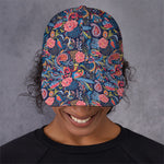Boho Paisley Pattern Print Baseball Cap