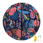 Boho Paisley Pattern Print Basketball