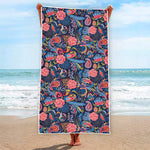 Boho Paisley Pattern Print Beach Towel