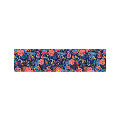 Boho Paisley Pattern Print Bed Runner