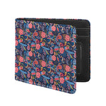 Boho Paisley Pattern Print Bifold Wallet