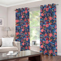 Boho Paisley Pattern Print Dimout Grommet Curtains