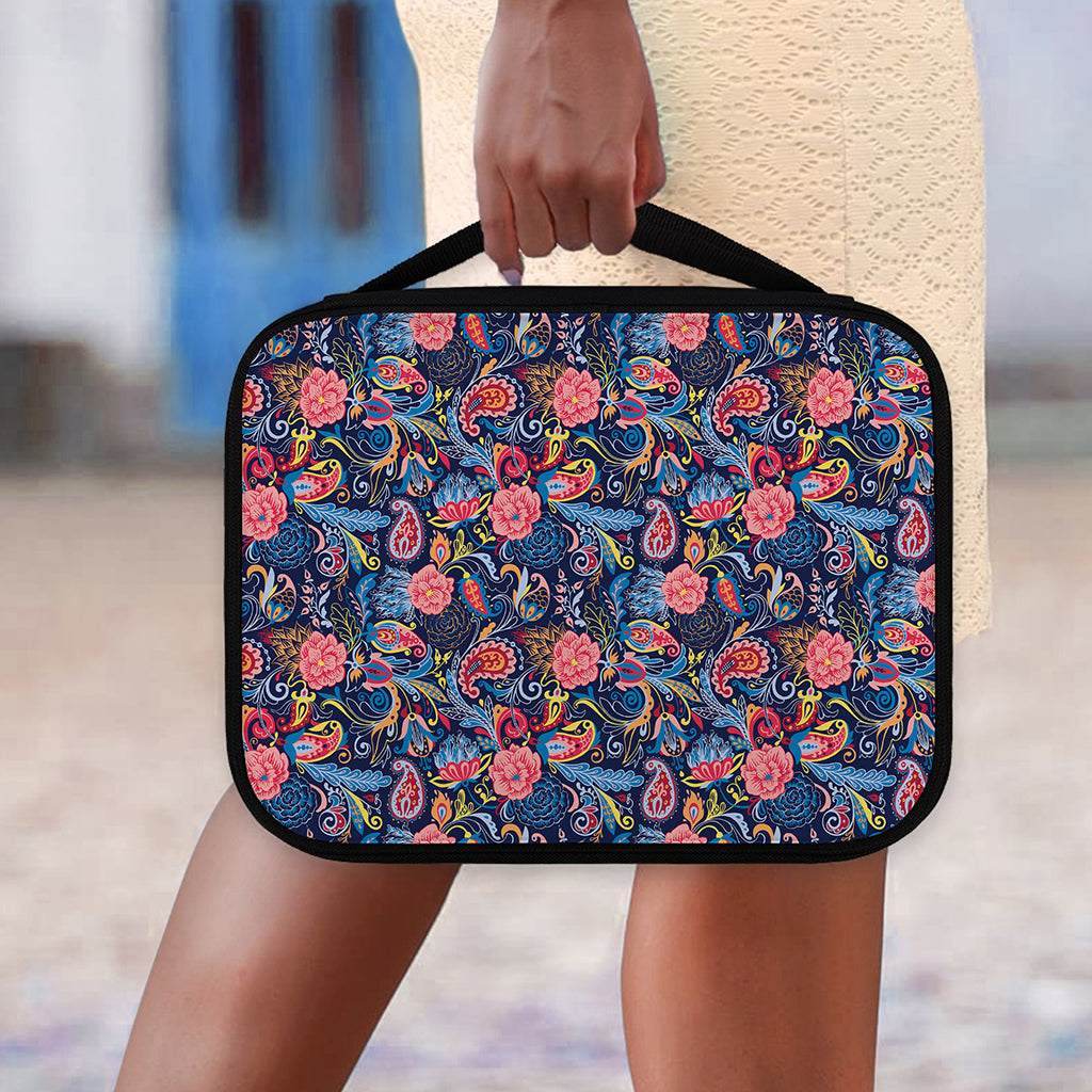Boho Paisley Pattern Print Classic Bible Case