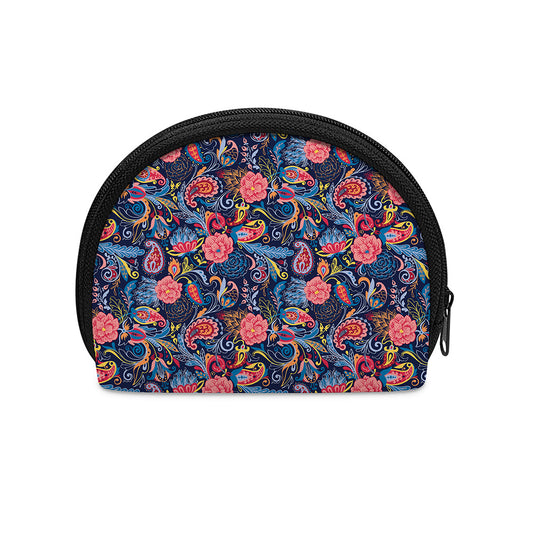 Boho Paisley Pattern Print Coin Purse