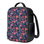 Boho Paisley Pattern Print Crossbody Lunch Bag
