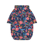 Boho Paisley Pattern Print Dog Zip Up Hoodie