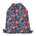 Boho Paisley Pattern Print Drawstring Bag