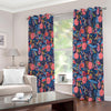 Boho Paisley Pattern Print Extra Wide Grommet Curtains