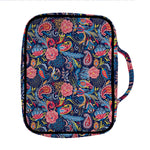 Boho Paisley Pattern Print Front Pocket Bible Bag