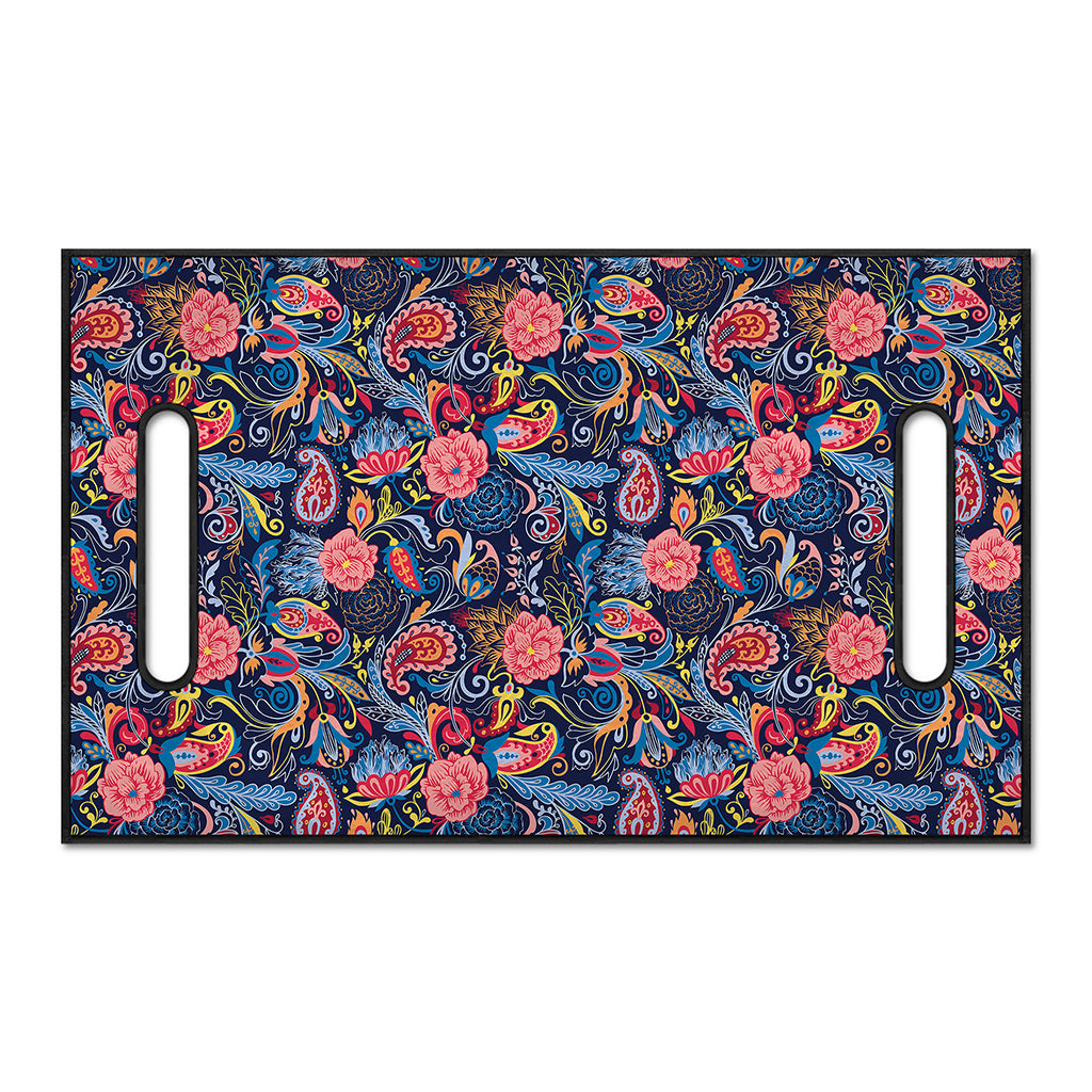 Boho Paisley Pattern Print Golf Cart Seat Cover