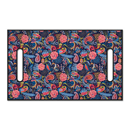 Boho Paisley Pattern Print Golf Cart Seat Cover