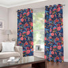 Boho Paisley Pattern Print Grommet Curtains