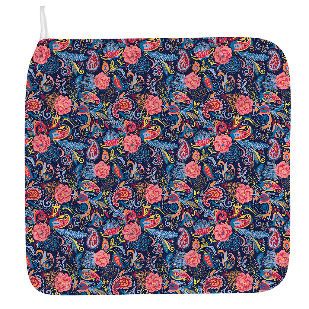 Boho Paisley Pattern Print Hand Towel