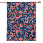 Boho Paisley Pattern Print House Flag